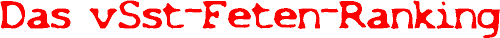 Das vSst-Feten-Ranking